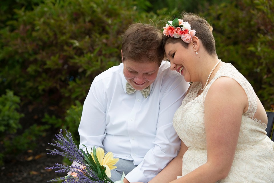 Michigan lesbian wedding photographer