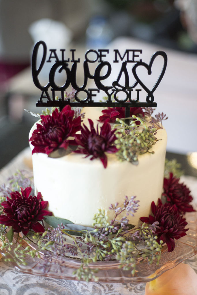 Zingerman's Bakery wedding cake