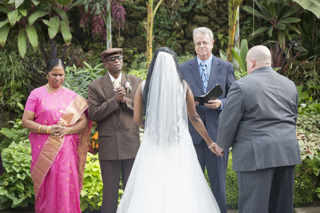 Father's speech during wedding ceremony on Belle Isle