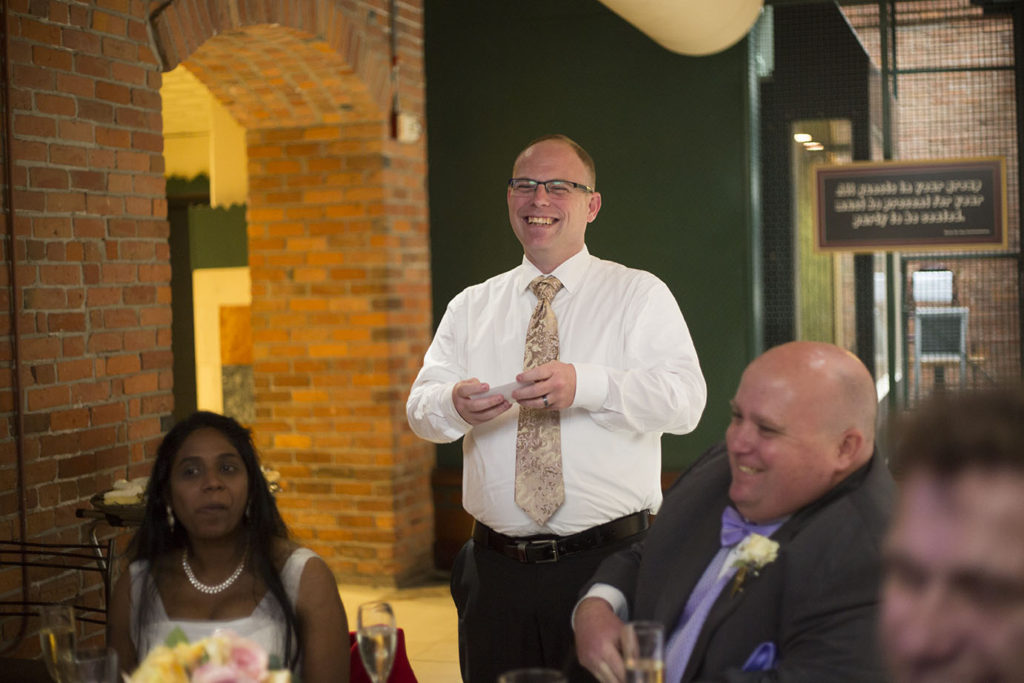 Best man speech at Fishbones