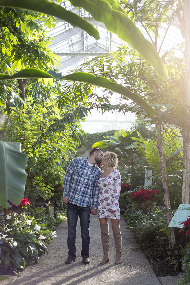 Matthaei Botanical Gardens Couple | Clint & Meggie