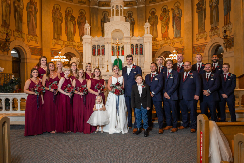 Jackson Catholic wedding