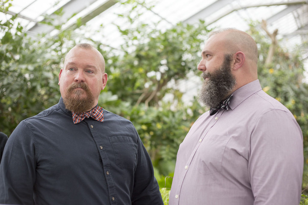 Matthaei Botanical Gardens micro wedding