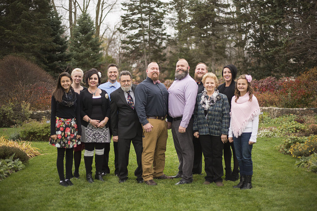 Ann Arbor micro wedding at Matthaei Botanical Gardens