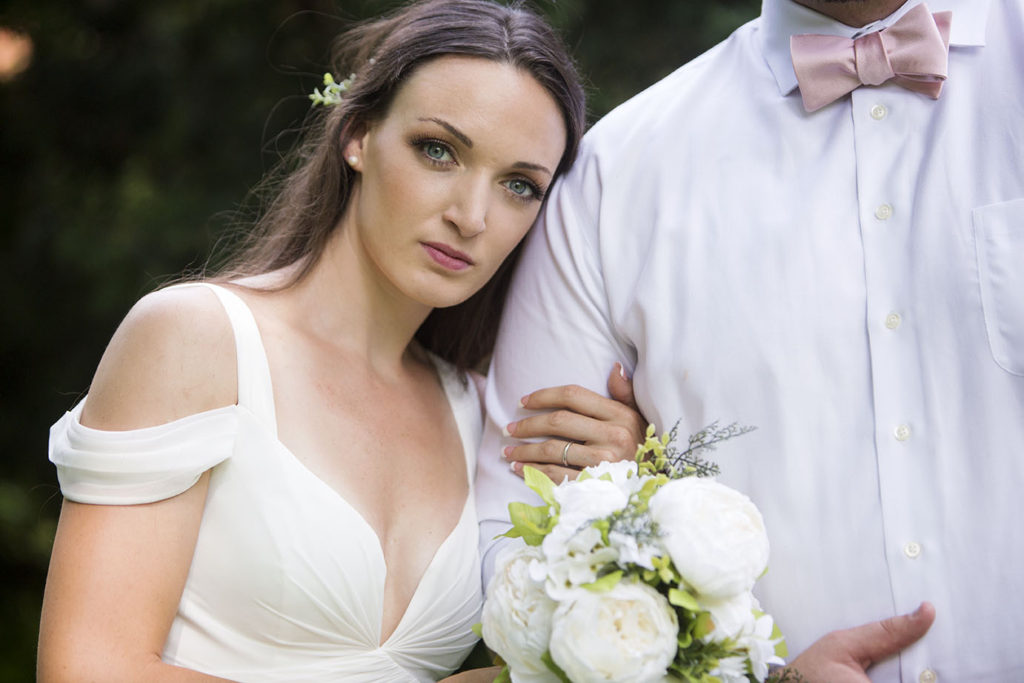 Stunning Kellyn and Charlie at their Michigan elopement