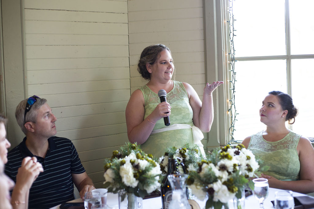 Maid of honor speech