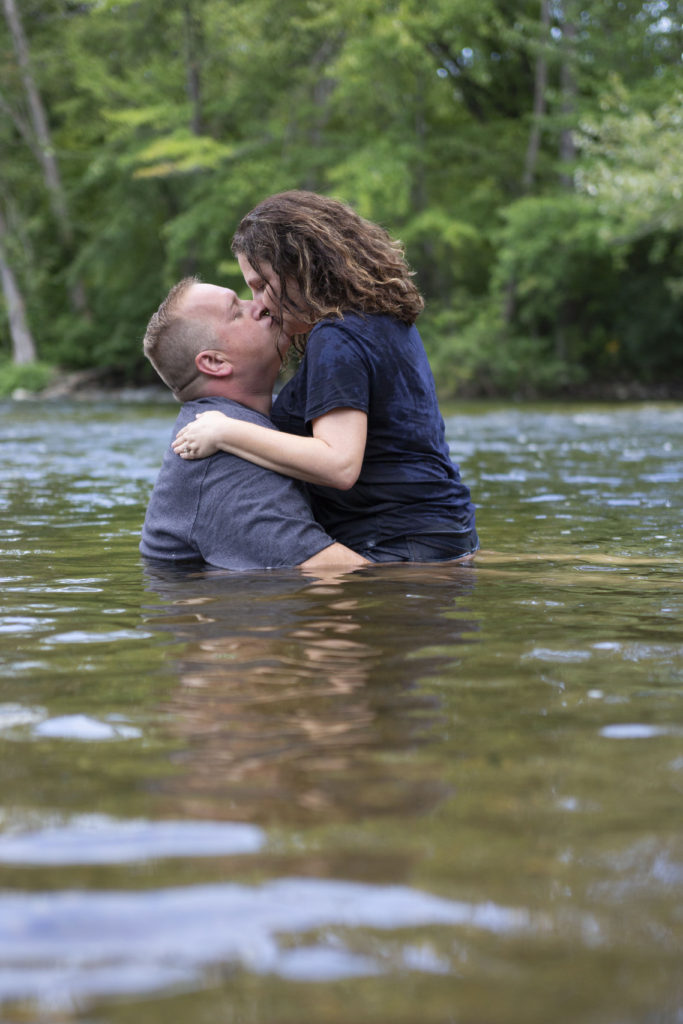 Things get steamy in the water