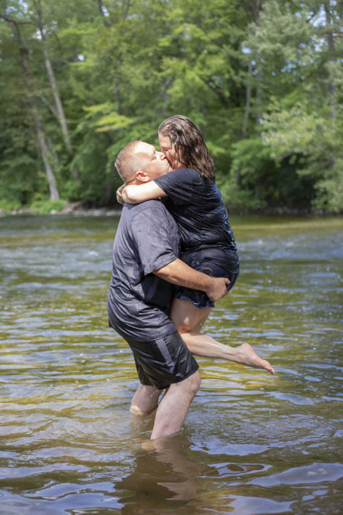 Another princess moment in the river