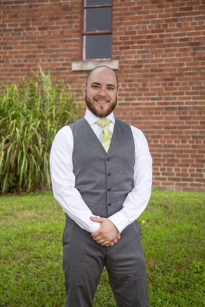 Michigan Groom before his wedding