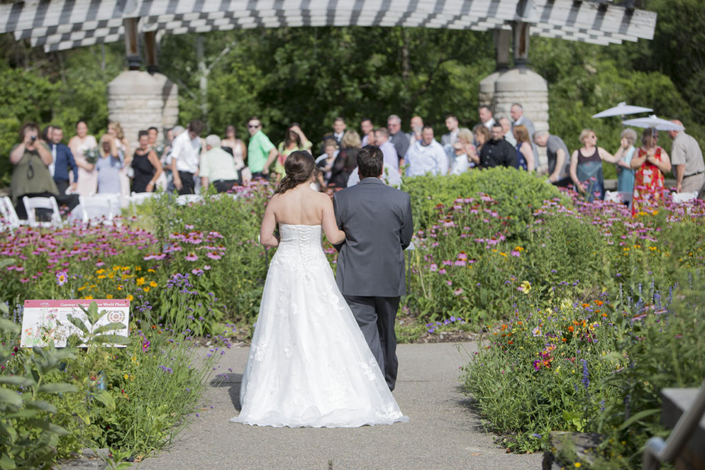 Matthaei Botanical Gardens wedding in Ann Arbor