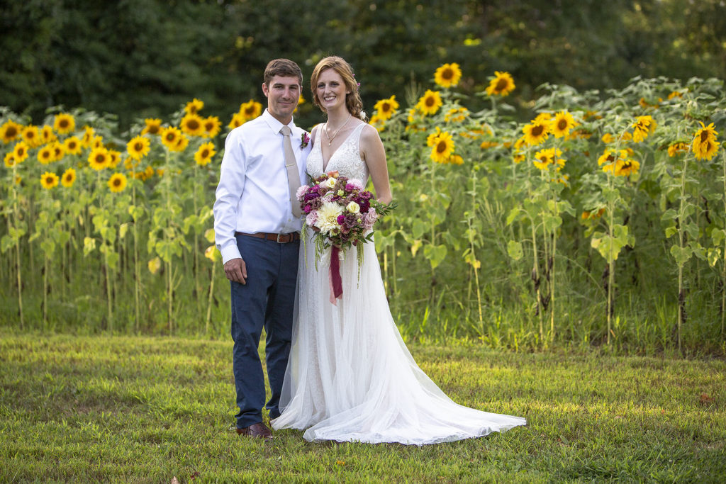 Sunflower wedding