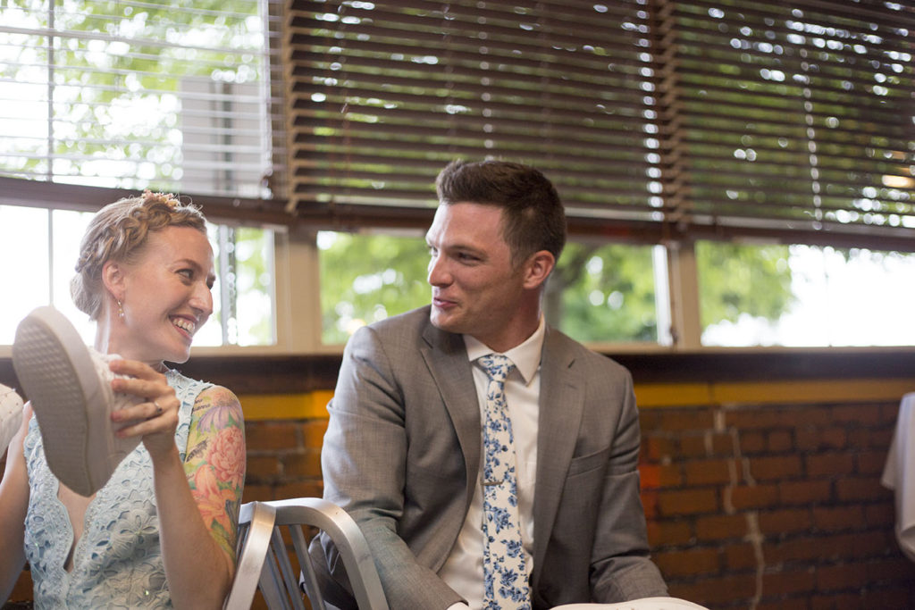 Shade thrown during Ypsilanti wedding shoe game