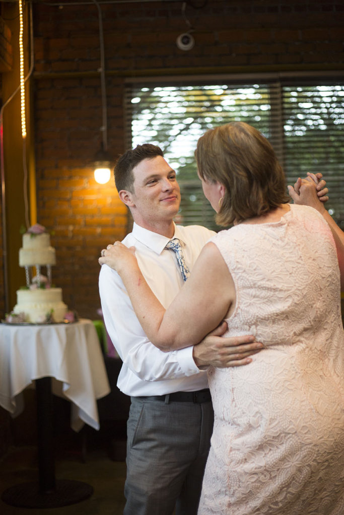 Mother/son dance at Ypsilanti wedding