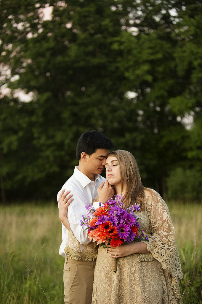 boho wedding in Ann Arbor