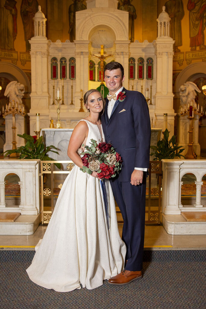 St Mary's Star of the Sea in Jackson Mi wedding