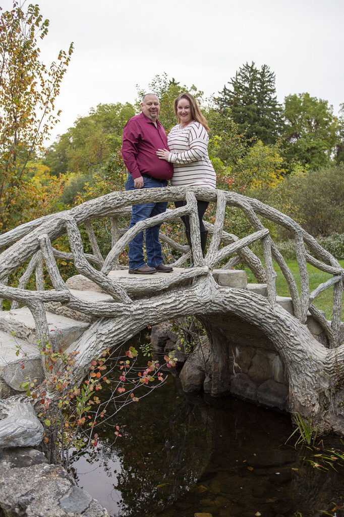 McCourtie park engagement session in Jackson MI