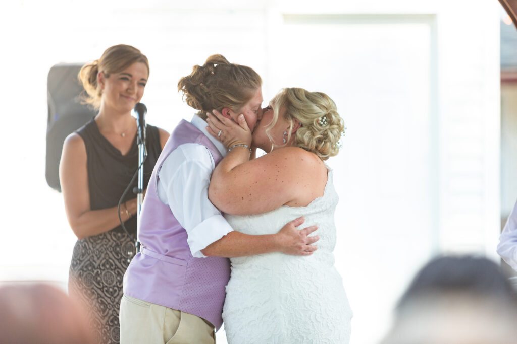 Westland Michigan couple kissed during same sex wedding