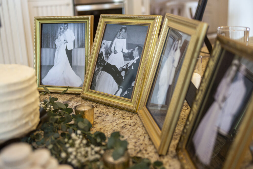 Grandparents wedding photo we recreated during AirBNB wedding