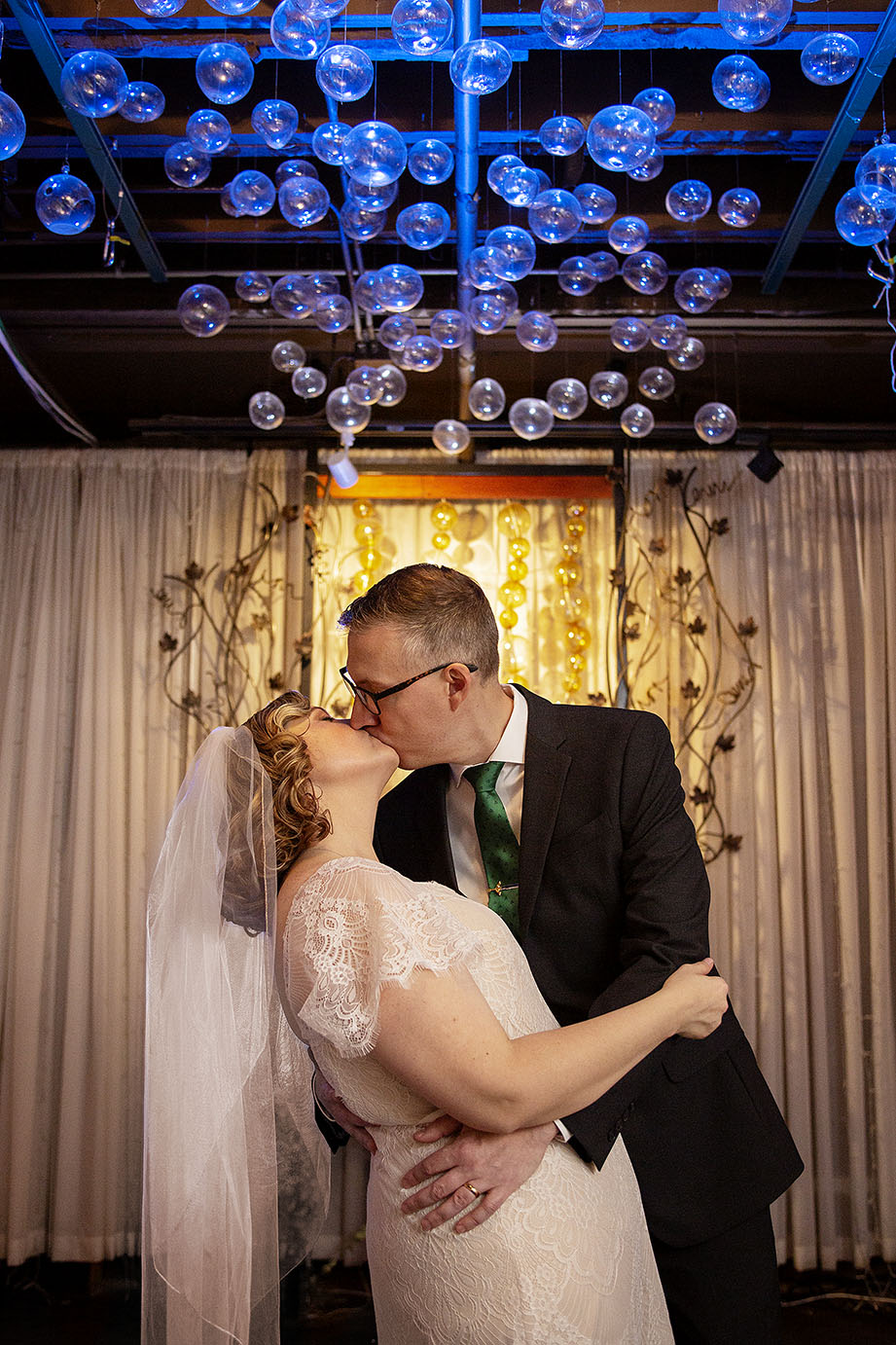 Vinology Ann Arbor wedding in the Bubble Room