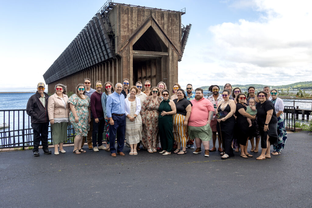 Micro wedding guests in Michigan's Upper Penninsula