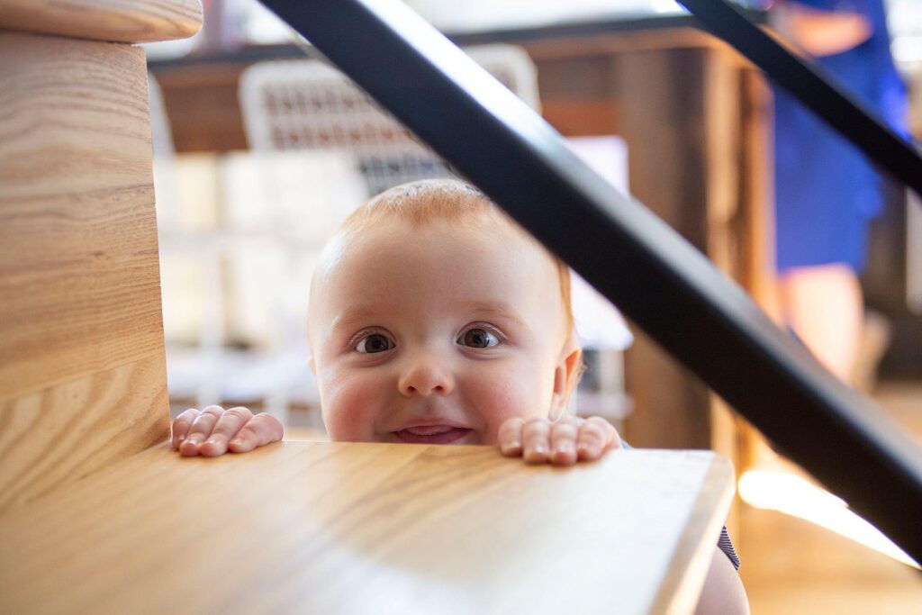 Little baby at VRBO wedding