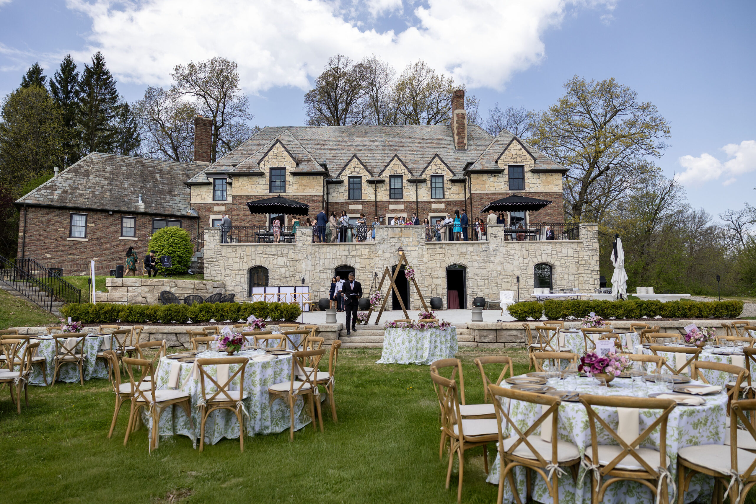 The historic Adams Manor wedding venue in Oakland Township.